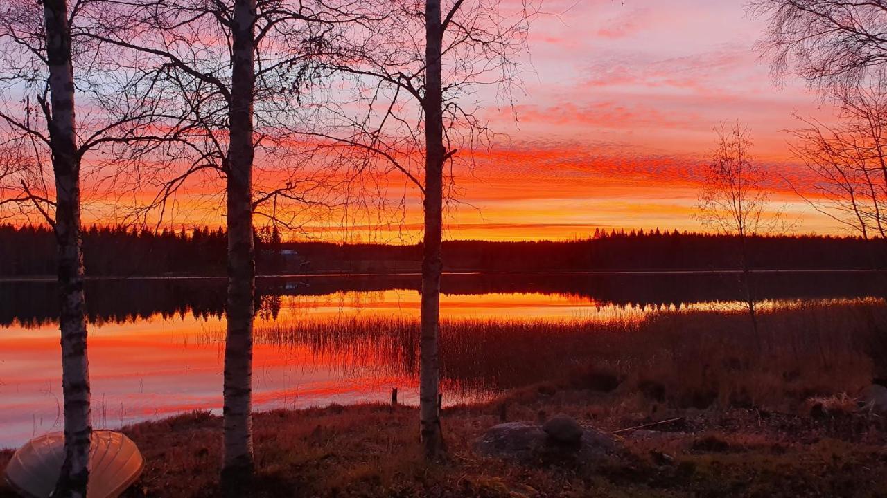 Viihtyisae Kolmio Jaerven Rannalla Haapavesi Zewnętrze zdjęcie